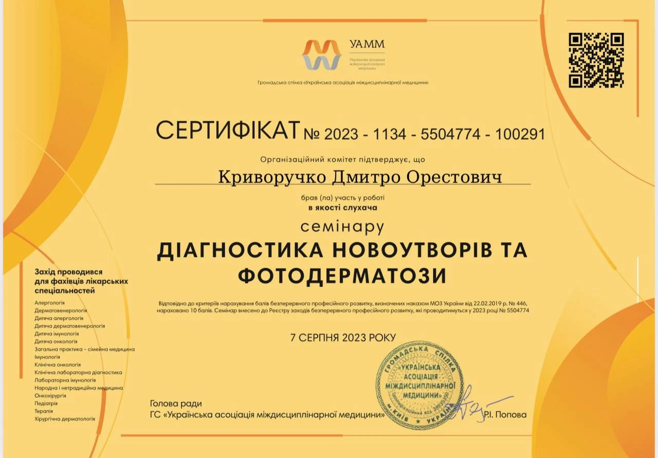 Криворучко Дмитрий Орестович
